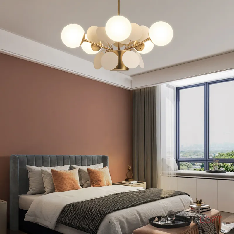 Потолочный светильник Light of MATISSE CH L4 Blue от ImperiumLoft