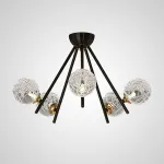 Люстра на штанге INGELA CH L12 Brass