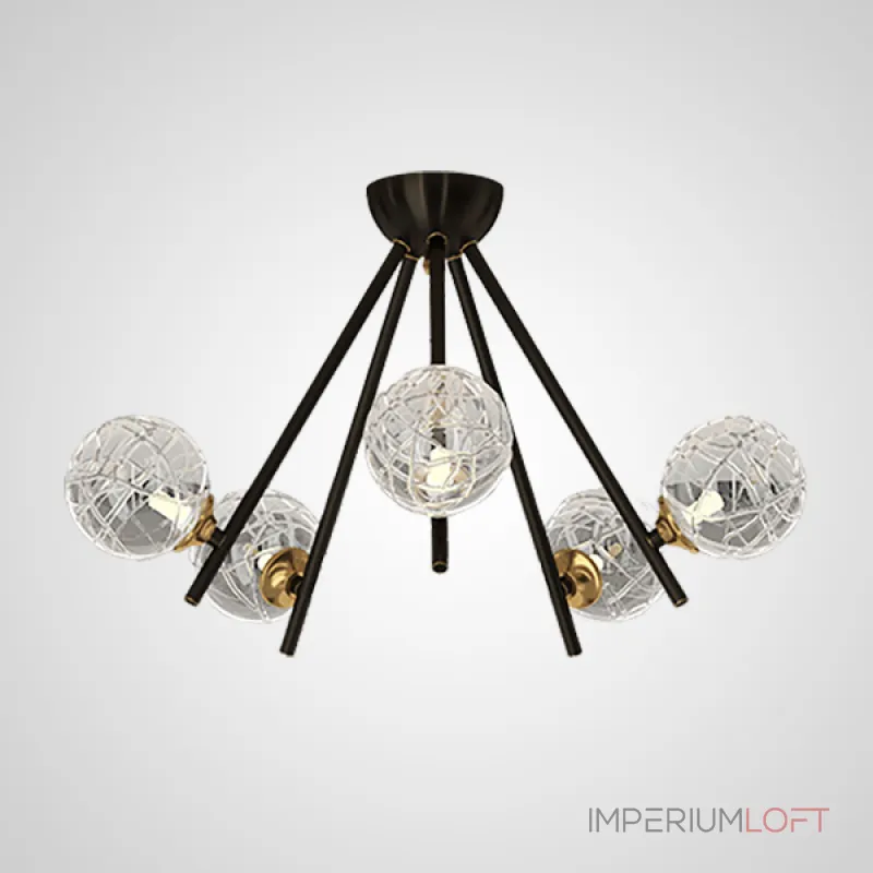 Люстра на штанге INGELA CH L12 Brass