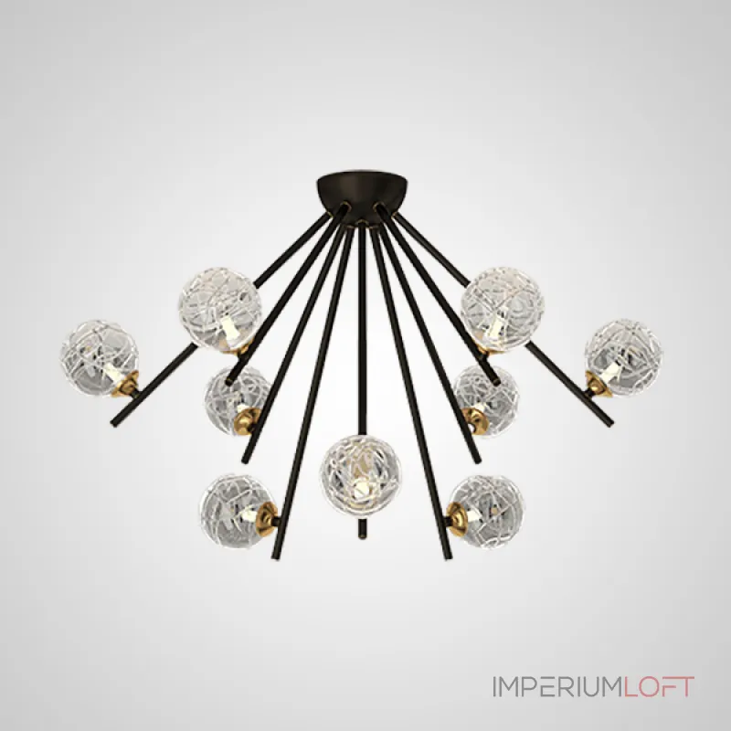 Люстра на штанге INGELA CH L12 Brass