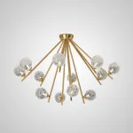 Люстра на штанге INGELA CH L12 Brass