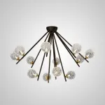 Люстра на штанге INGELA CH L12 Brass