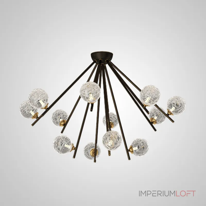 Люстра на штанге INGELA CH L12 Brass