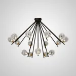 Люстра на штанге INGELA CH L12 Brass