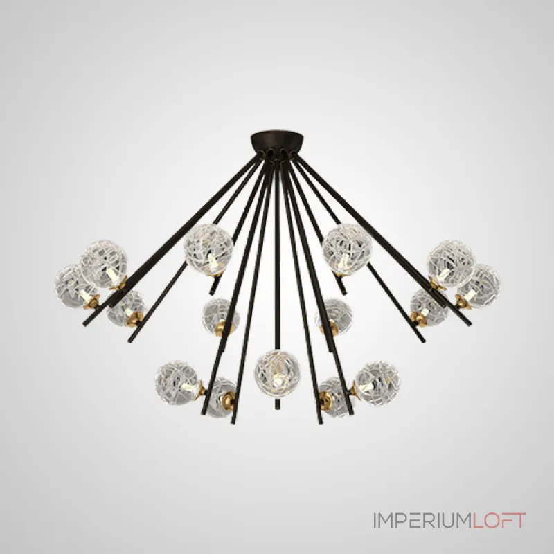 Люстра на штанге INGELA CH L12 Brass