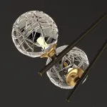 Люстра на штанге INGELA CH L12 Brass