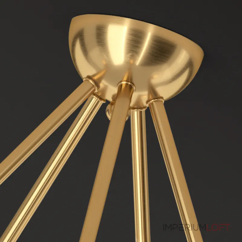 Люстра на штанге INGELA CH L12 Brass