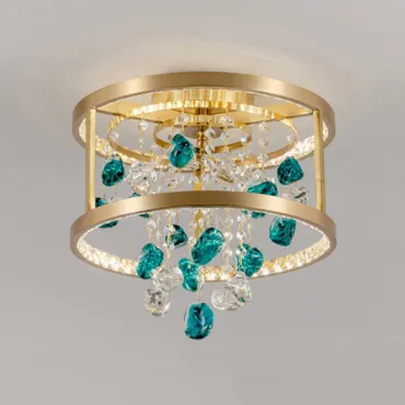 Потолочная люстра PANDORA D30 Turquoise