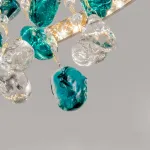 Потолочная люстра PANDORA D30 Turquoise