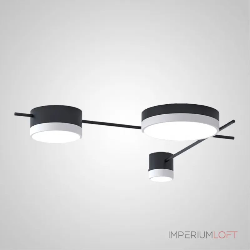 Потолочная люстра CHUTE D Black