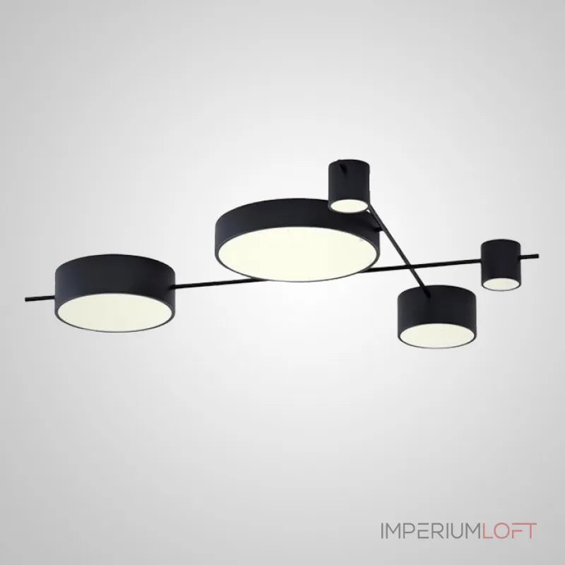 Потолочная люстра CHUTE D Black
