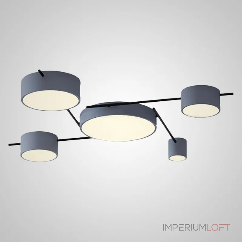 Потолочная люстра CHUTE D Black