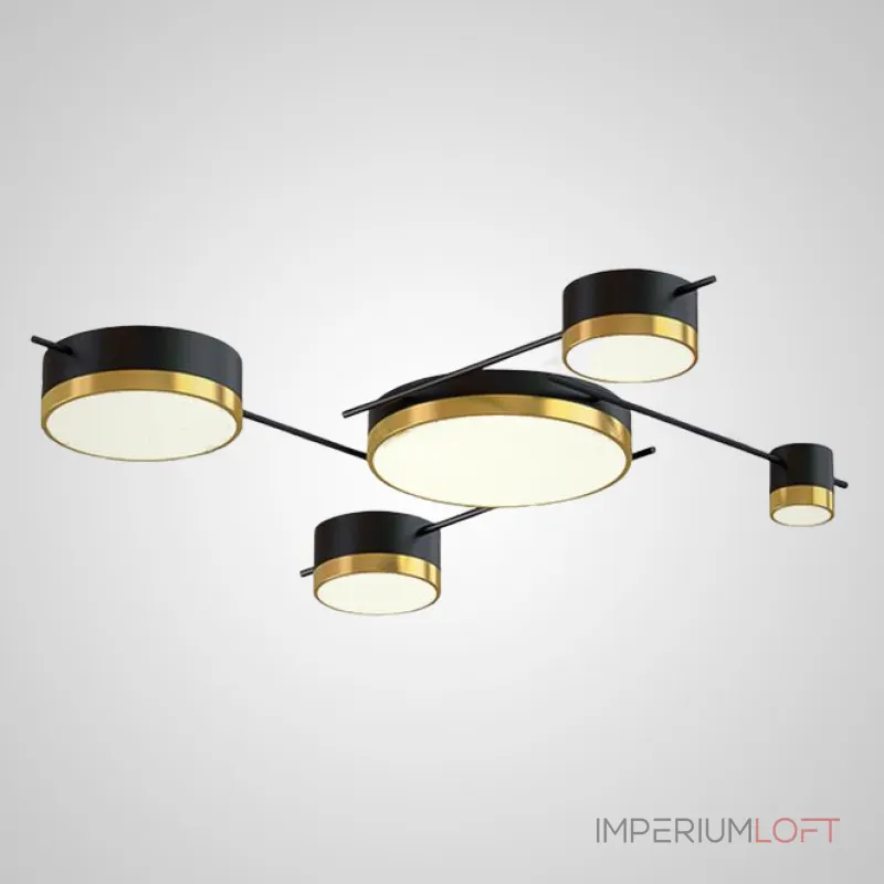 Потолочная люстра CHUTE D Black