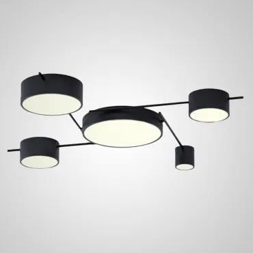 Потолочная люстра CHUTE D Black