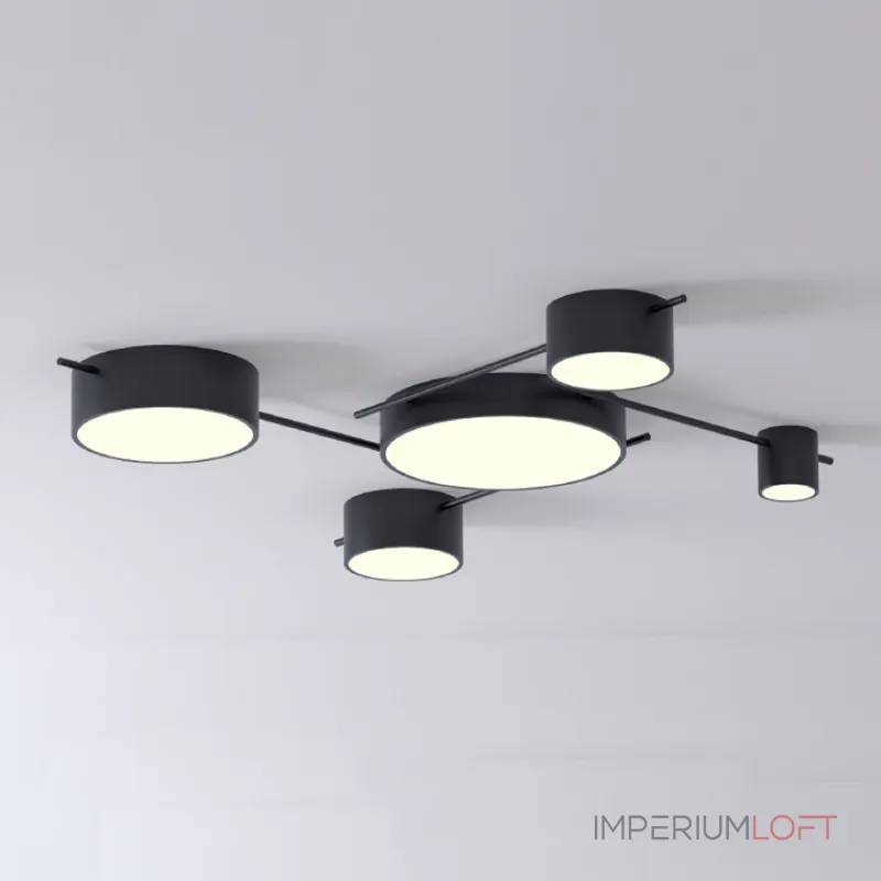 Потолочная люстра CHUTE D Black