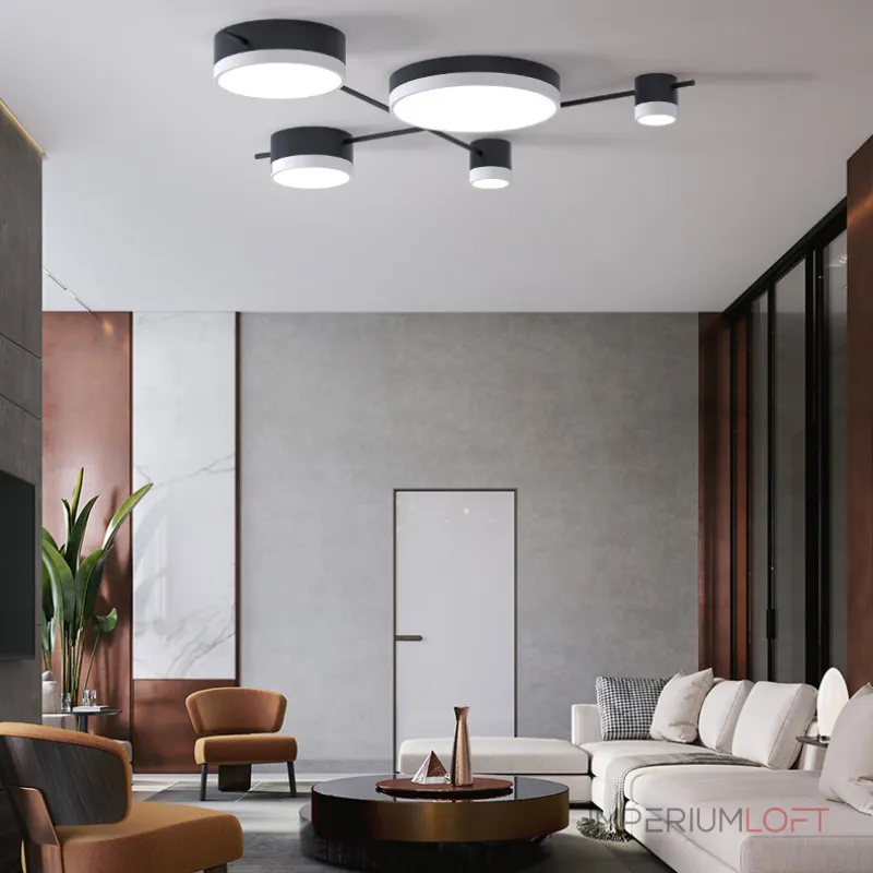 Потолочная люстра CHUTE D Black