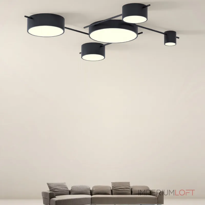 Потолочная люстра CHUTE D Black