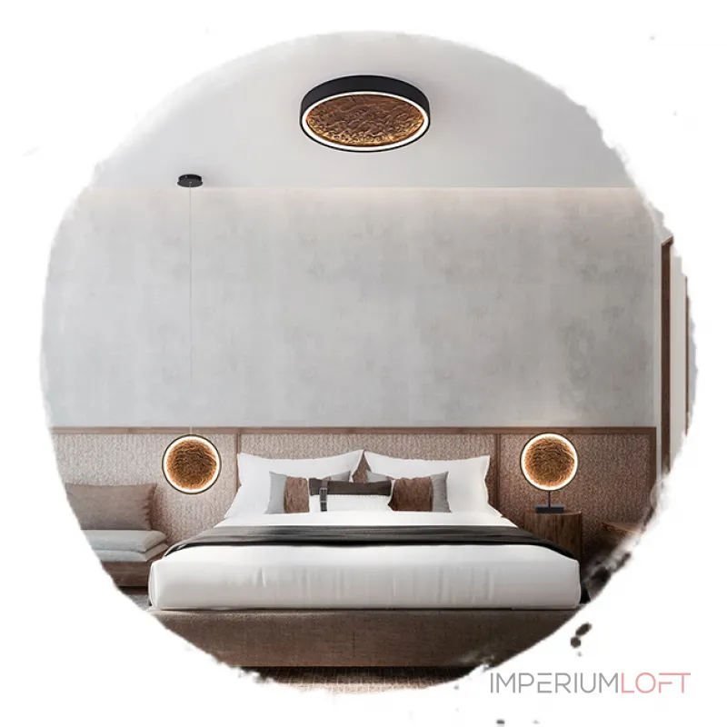 Потолочный светильник RODA CH D80 Dark brown от ImperiumLoft