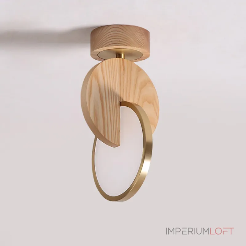 Потолочный светильник GLATT WOOD CH Dark brown от ImperiumLoft Потолочный светильник GLATT WOOD CH Dark brown от ImperiumLoft