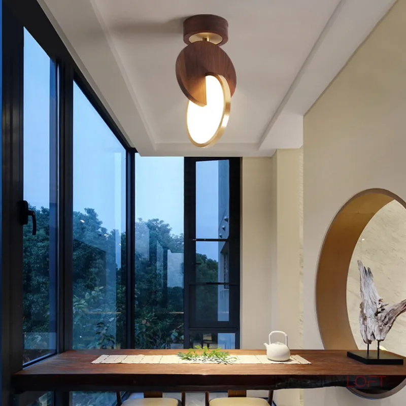 Потолочный светильник GLATT WOOD CH Dark brown от ImperiumLoft Потолочный светильник GLATT WOOD CH Dark brown от ImperiumLoft