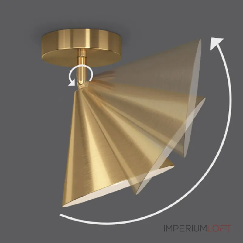 Потолочный светильник RIGEL CH Black от ImperiumLoft