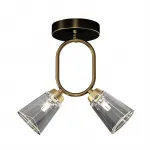 Потолочный светильник ADRIELL CH Brass Black от ImperiumLoft
