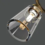 Потолочный светильник ADRIELL CH Brass Black от ImperiumLoft