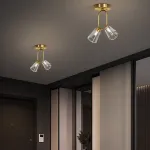 Потолочный светильник ADRIELL CH Brass Black от ImperiumLoft