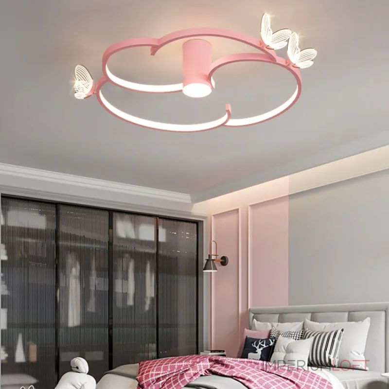 Потолочный светильник BABETTA PINK от ImperiumLoft