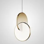 Подвесной светильник ECLIPSE PENDANT LIGHT by broom Gold от ImperiumLoft