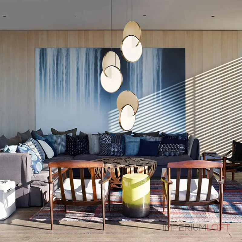 Подвесной светильник ECLIPSE PENDANT LIGHT by broom Gold от ImperiumLoft Подвесной светильник ECLIPSE PENDANT LIGHT by broom Gold от ImperiumLoft