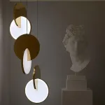 Подвесной светильник ECLIPSE PENDANT LIGHT by broom Gold от ImperiumLoft