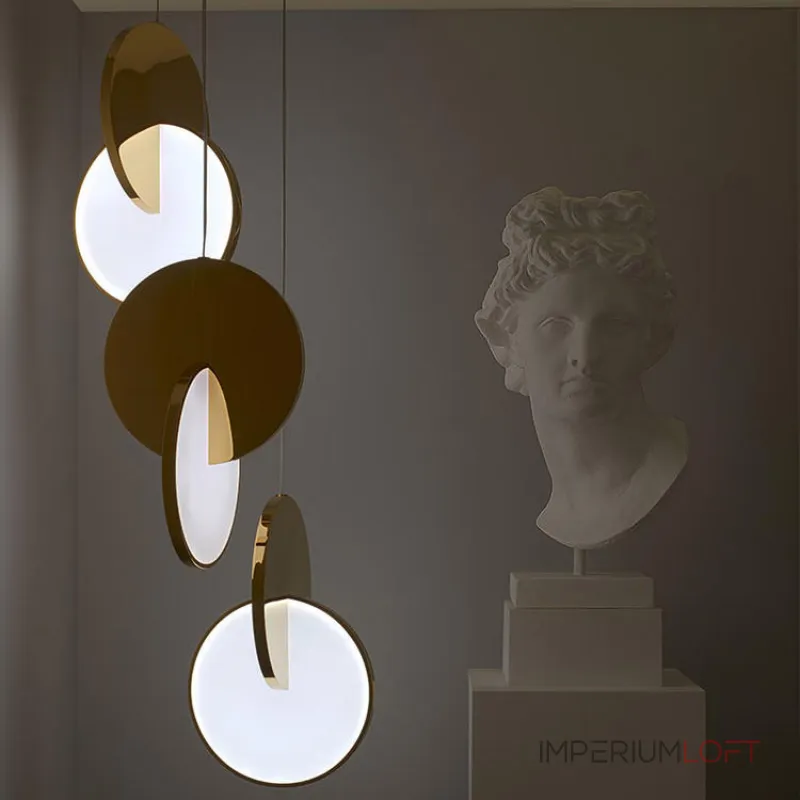 Подвесной светильник ECLIPSE PENDANT LIGHT by broom Gold от ImperiumLoft Подвесной светильник ECLIPSE PENDANT LIGHT by broom Gold от ImperiumLoft