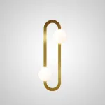 Настенный светильник DIKA L3 Brass от ImperiumLoft