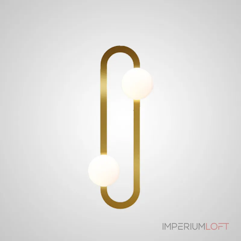 Настенный светильник DIKA L3 Brass от ImperiumLoft