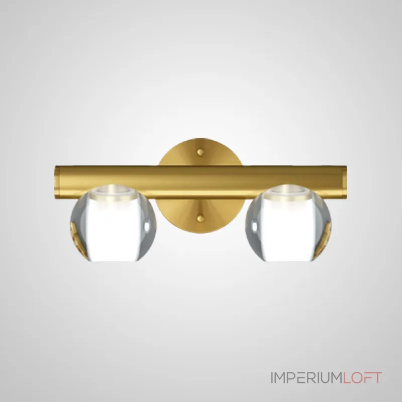 Настенный светильник ILIANA WALL B Brass от ImperiumLoft