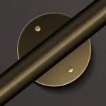 Настенный светильник ILIANA WALL B Brass от ImperiumLoft