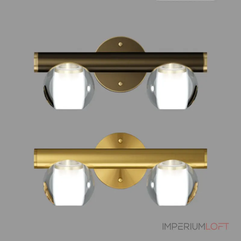 Настенный светильник ILIANA WALL B Brass от ImperiumLoft