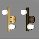 Настенный светильник ILIANA WALL B Brass от ImperiumLoft