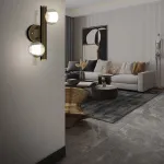Настенный светильник ILIANA WALL B Brass от ImperiumLoft