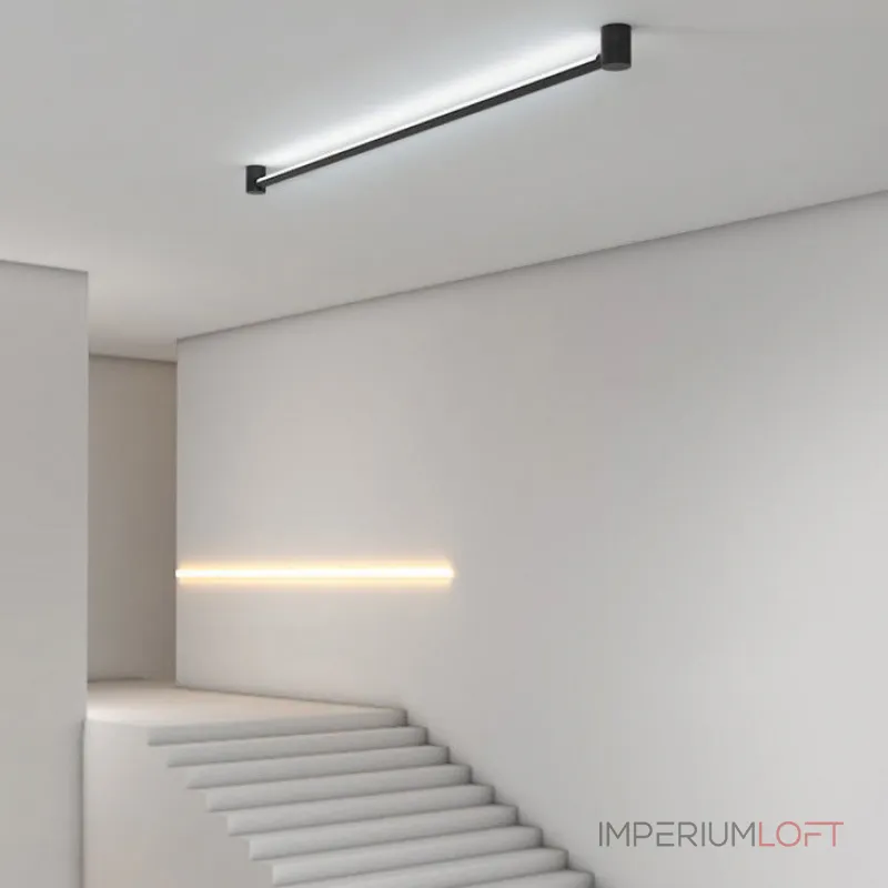 Полоточный светильник SIRRA White L160 Трехцветный свет от ImperiumLoft