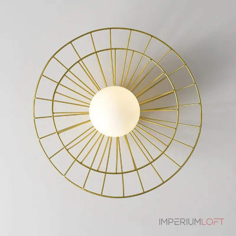 Полоточный светильник JARDIN Black от ImperiumLoft