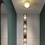 Полоточный светильник JARDIN Black от ImperiumLoft