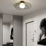 Полоточный светильник JARDIN Black от ImperiumLoft