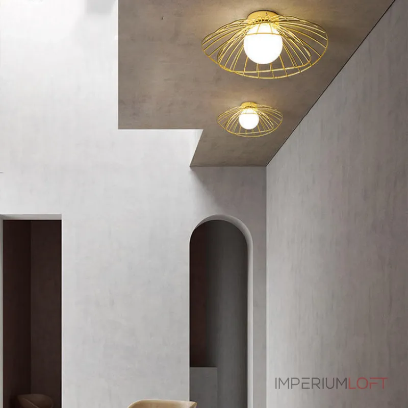 Полоточный светильник JARDIN Black от ImperiumLoft