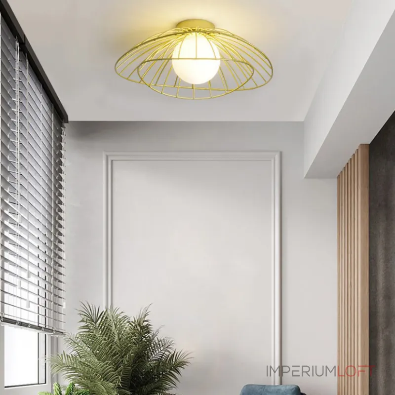 Полоточный светильник JARDIN Black от ImperiumLoft