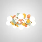 Потолочная люстра Light of MATISSE C SELF D55 Gray от ImperiumLoft