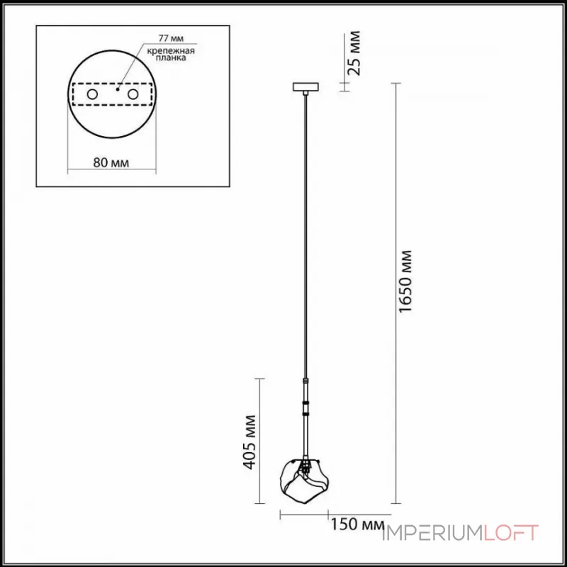 Подвесной светильник ICHE ONE от ImperiumLoft Подвесной светильник ICHE ONE от ImperiumLoft