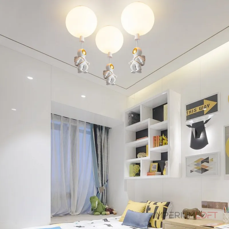 Потолочный светильник MERCURY A D35 Red от ImperiumLoft