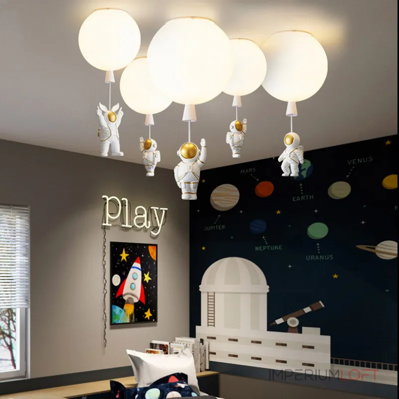 Потолочный светильник MERCURY A D35 Red от ImperiumLoft